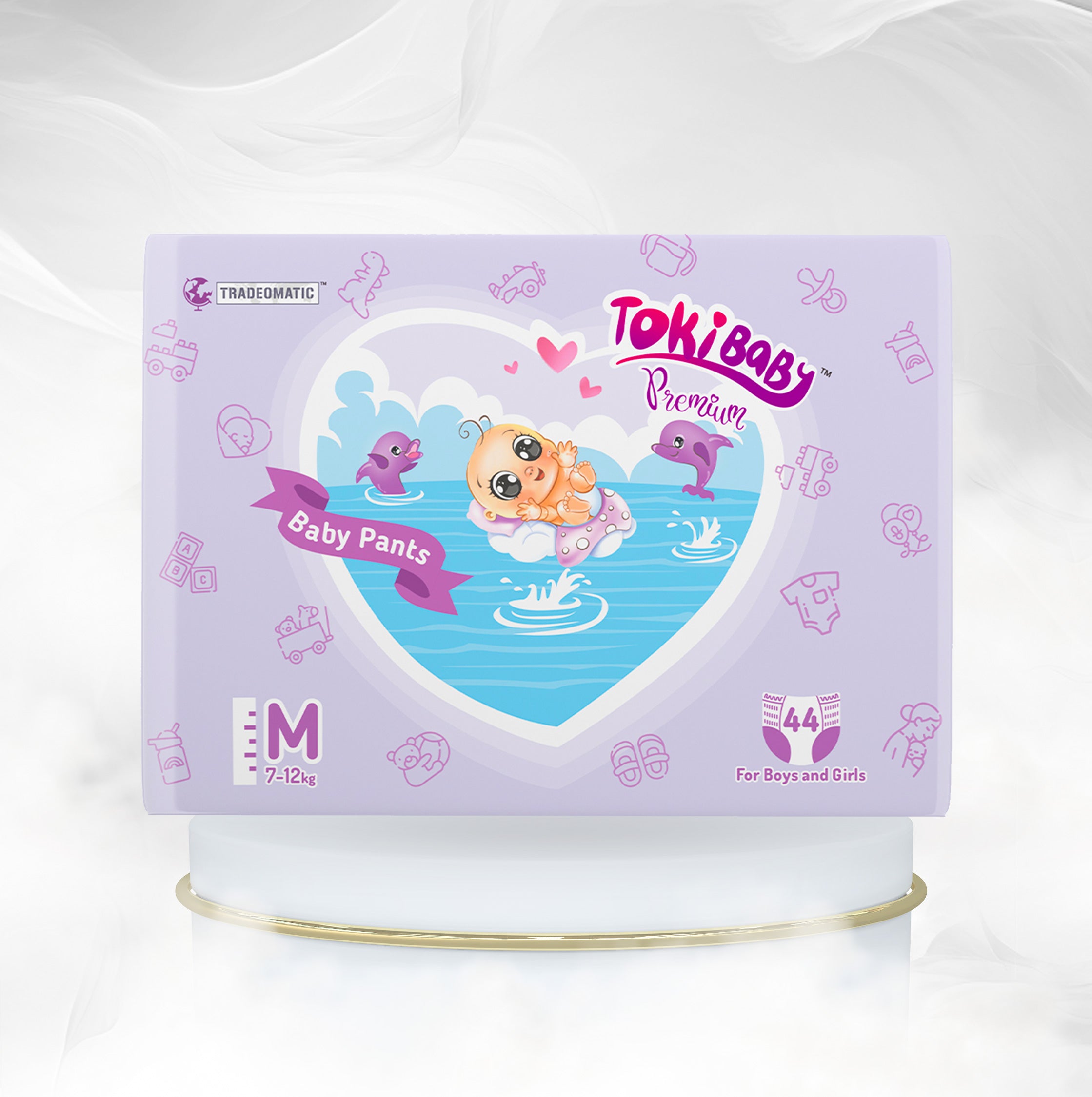 0959 Champs Soft and Dry Baby Diaper Pants 74 Pcs (Medium Size M74) –  Amd-Deodap