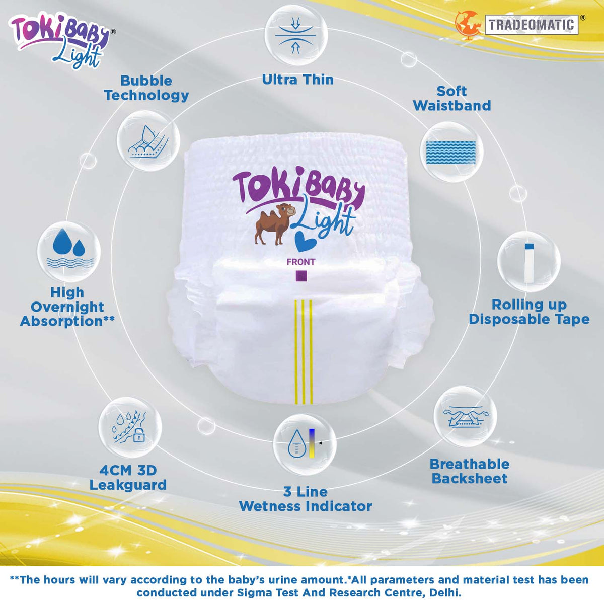 TokiBaby Light Diaper Pants - Features & Benefits