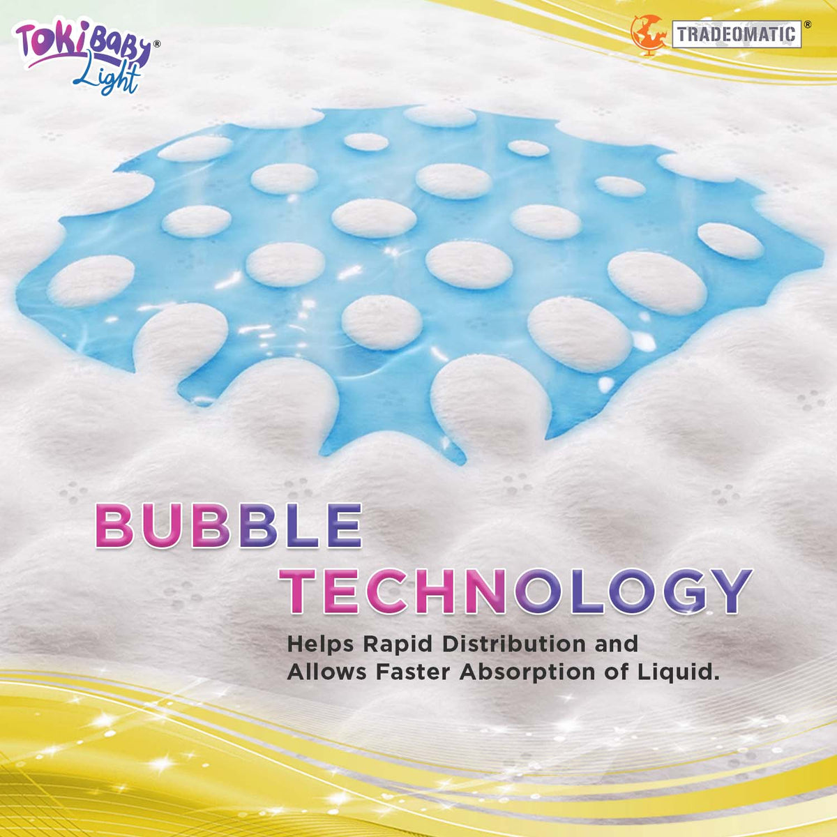 TokiBaby Light Diaper Pants - ADL & Bubble Technology